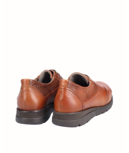 Zapato piel cuero con elástico
