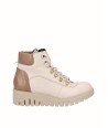 BOTIN PIEL CORDONES BEIG HIELO
