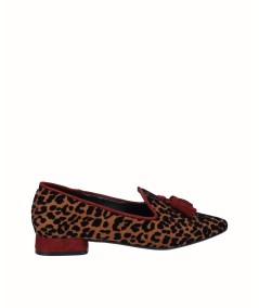 Low heel animal print leopard shoe